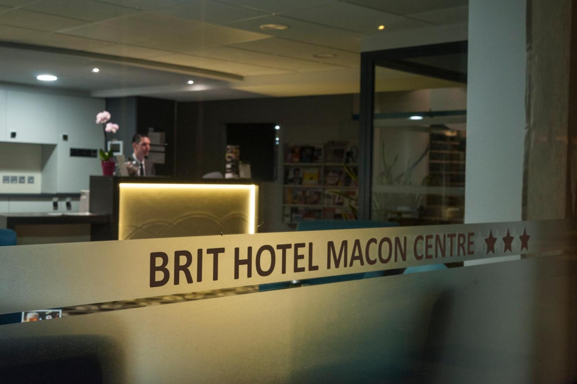 Brit Hotel Macon Centre Gare Ngoại thất bức ảnh